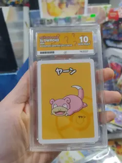 Pokemon 2019 Ace Slowpoke Old Maid 10 Gem Mint Card - Image 1