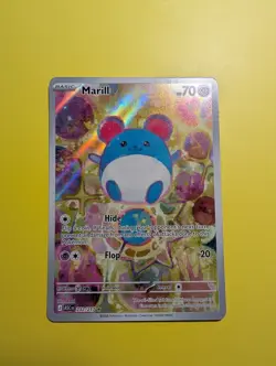 Pokemon TCG Ascended Heroes Marill IR 232/217 Single Card - Image 1