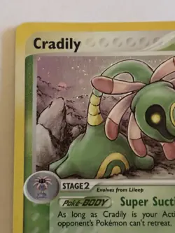 Cradily 3 Holo Rare EX Sandstorm Lightly Played Pokemon Card - Image 4