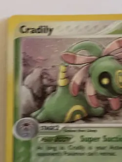 Cradily 3 Holo Rare EX Sandstorm Lightly Played Pokemon Card - Image 5
