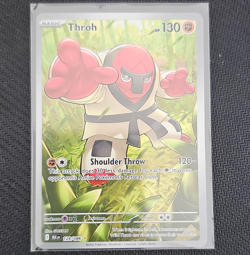 Pokemon TCG Throh IR Black Bolt Card 128/086 English - Image 1