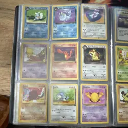 Pokemon TCG Team Rocket Mixed Card Lot Binder Pages Trainer Energy Dark Weezing - Image 3