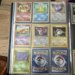 Pokemon TCG Team Rocket Mixed Card Lot Binder Pages Trainer Energy Dark Weezing - Image 5