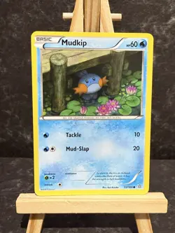 Pokemon TCG - Mudkip Primal Clash Card 33/160 - Regular Common - LP - Image 2