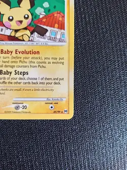 Pokemon TCG Pichu 25/99 Arceus Platinum Regular Rare Pokemon Card - Light Play - Image 5