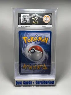 Pokemon Wigglytuff 105/094 Phantasmal Flames Ace 8 Graded Slab TCG English - Image 2