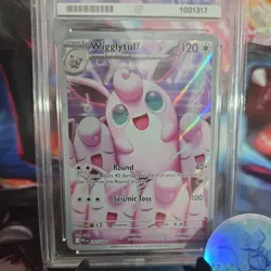 ACE 10 GM Wigglytuff 105/094 Phantasmal Flames IR, Pokemon TCG. NOT PSA. - Image 2