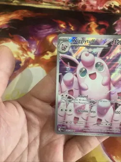 Wigglytuff 105/094 Illustration Rare Phantasmal Flames Pokemon TCG NM - Image 3