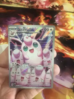 Wigglytuff 105/094 Illustration Rare Phantasmal Flames Pokemon TCG NM - Image 4