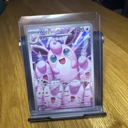 Pokemon TCG Wigglytuff 105/094 Phantasmal Flames Illustration Rare Near Mint - Image 3