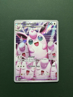 Pokemon TCG Wigglytuff 105/094 Phantasmal Flames Illustration Rare Near Mint - Image 1