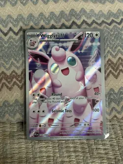 Pokemon TCG Wigglytuff 105/094 Phantasmal Flames Illustration Rare - Image 1