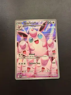 Pokemon TCG Wigglytuff 105/094 Me02: Phantasmal Flames Holo - Image 1