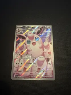 Pokemon TCG Wigglytuff 105/094 Phantasmal Flames IR Holo EN - Image 1
