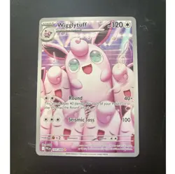 Pokemon TCG Wigglytuff 105/094 Phantasmal Flames IR Holo EN - Image 1