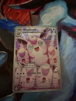 Wigglytuff 105/094 - Illustration Rare - Pokemon TCG: Phantasmal Flames - NM - Image 1