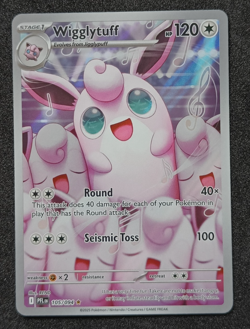 Pokemon TCG Wigglytuff 105/094 Phantasmal Flames Holo Illustration Rare Card NM - Image 1