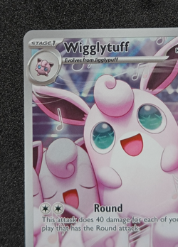 Pokemon TCG Wigglytuff 105/094 Phantasmal Flames Holo Illustration Rare Card NM - Image 2