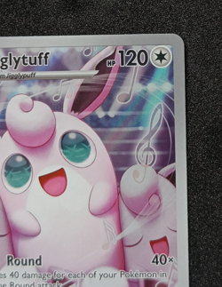 Pokemon TCG Wigglytuff 105/094 Phantasmal Flames Holo Illustration Rare Card NM - Image 3