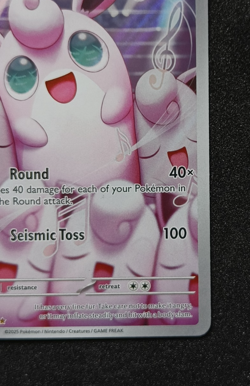 Pokemon TCG Wigglytuff 105/094 Phantasmal Flames Holo Illustration Rare Card NM - Image 5