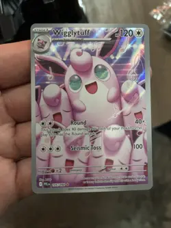 Wigglytuff 105/094 - Illustration Rare - Pokemon TCG: Phantasmal Flames - NM - Image 1