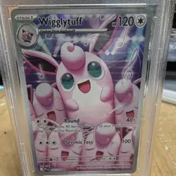 The Pokemon Company Pokemon TCG Wigglytuff 105/094 Illustration Rare Holo PSA 1… - Image 3