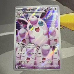 Pokemon TCG Wigglytuff 105/094 Illustration Rare - Phantasmal Flames - Image 1