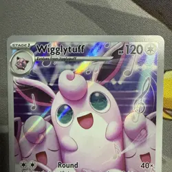 Pokemon TCG Wigglytuff 105/094 Illustration Rare - Phantasmal Flames - Image 3