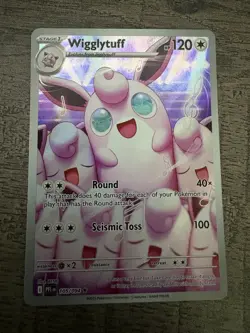 Pokemon TCG Wigglytuff Phantasmal Flames 105/094 Secret Rare - Image 1