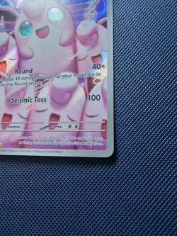Pokemon TCG Wigglytuff Phantasmal flames 105/094 I.R Holo MINT - Image 2