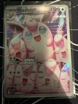 Pokemon TCG Wigglytuff 105/094 Phantasmal flames Illustration Rare Holo English - Image 1