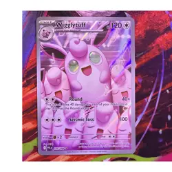 Pokemon TCG Phantasmal Flames Wigglytuff Illustration Rare 105/094 Holo 120HP - Image 1