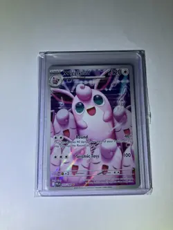 Wigglytuff 105/094 Illustration Rare Pokemon TCG Phantasmal Flames - Image 1