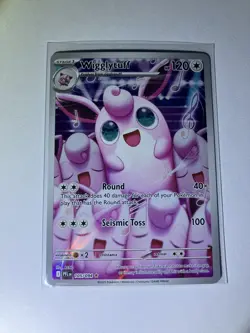 Wigglytuff 105/094 Illustration Rare Pokemon TCG Phantasmal Flames - Image 2