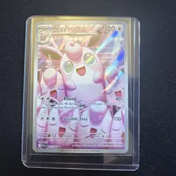 Pokemon TCG Holo Wigglytuff 105/094 Phantasmal Flames Mint Condition - Image 1