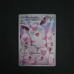 Pokemon TCG Wigglytuff 105/094 Illustration Rare – Phantasmal Flames – Near Mint - Image 1