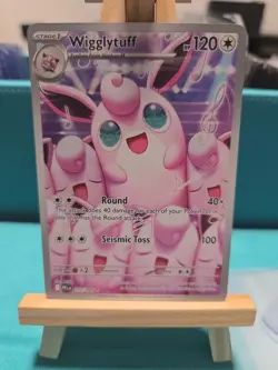 Pokemon TCG Wigglytuff 105/094 Phantasmal Flames Illustration Rare - Image 1