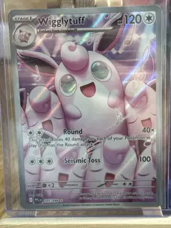 Pokemon TCG Wigglytuff Full Art Phantasmal Flames 105/094 NM - Image 1