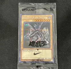 Yugioh Red-Eyes Black Dragon Nike Worlds Promo NKC1-EN002 Collaboration 2025 NM - Image 1