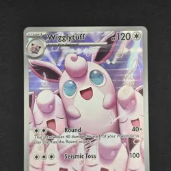 Pokemon TCG WIGGLYTUFF #105/094 Phantasmal Flames PFL Illustration Rare - Image 3