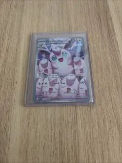 Pokemon TCG Wigglytuff 105/094 Phantasmal Flames AR NM - Image 1