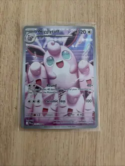 Pokemon TCG Wigglytuff 105/094 Phantasmal Flames AR NM - Image 2