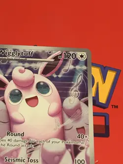 Pokemon TCG Wigglytuff 105/094 Illustration Rare – Phantasmal Flames – Near Mint - Image 4