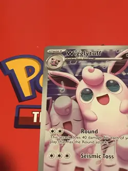 Pokemon TCG Wigglytuff 105/094 Illustration Rare – Phantasmal Flames – Near Mint - Image 5