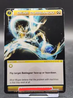 Chaotic Card : Gear Glissando Alliances Unraveled First Edition Mugic - Image 1