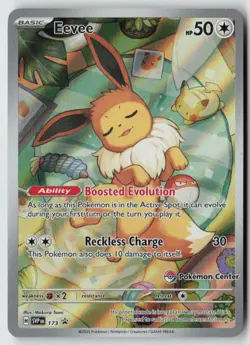 Eevee - (Pokemon Center) 173 - SV: Scarlet & Violet Promo Cards Holo - PTCG - Image 1