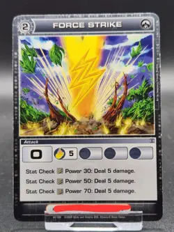 Chaotic Card : Force Strike Alliances Unraveled First Edition Attack - Image 1