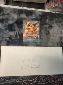 Monkey.D.Luffy (OP16 Release Event Winner) P-135 One Piece Trading Card - Image 1