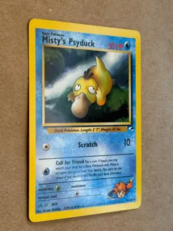 5 Gym Heroes Pokemon Cards Dratini Bellsprout Psyduck Growlith Geodude NM - Image 5