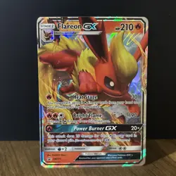 Flareon GX SM171 Holo Sun & Moon Promo Ultra Rare Pokemon Card - Image 1